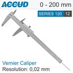 VERNIER CALIPER 200MM 0.03MM ACC. DIN862 0.02MM GRAD. S/STEEL