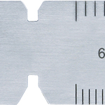 CENTER GAUGE METRIC 60DEG. 30' ACC. 0.5MM & 1MM GRAD.