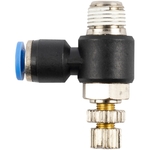 FLOW CONTROL SWIV. ELBOW PU 4MM X 1/8' M