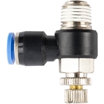 FLOW CONTROL SWIV. ELBOW PU 8MM X 1/4' M