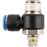 FLOW CONTROL SWIV. ELBOW PU 12MM X 1/2' M