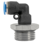 ELBOW W/O-RING 6MM-1/2 M PU HOSE FITTING