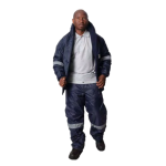 Below Zero Single Lined Hooded Jacket with reflector